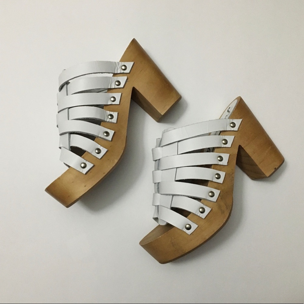 NWOT/B Free People Platform Sandals - Picture 2 of 6